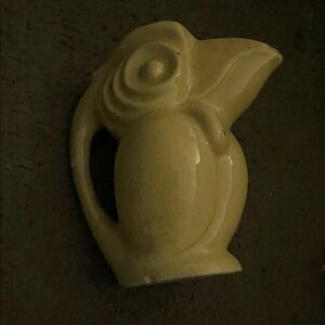 Vintage Ceramic Toucan Bird Creamer Small Pitcher Mid Century Japan Figurine